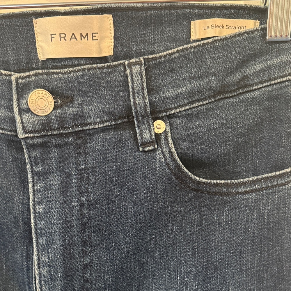 Frame Denim Women's Indigo Straight Leg Jeans